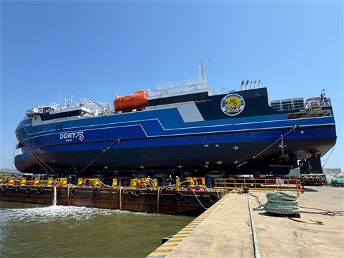 Provision of port service for launching DORY 2 Vessel (H426) at Dong Xuyen Port 